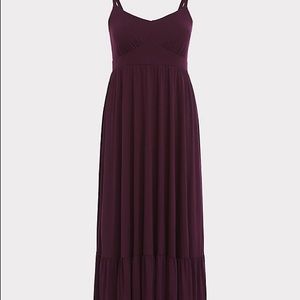 Torrid Plum Maxi Dress